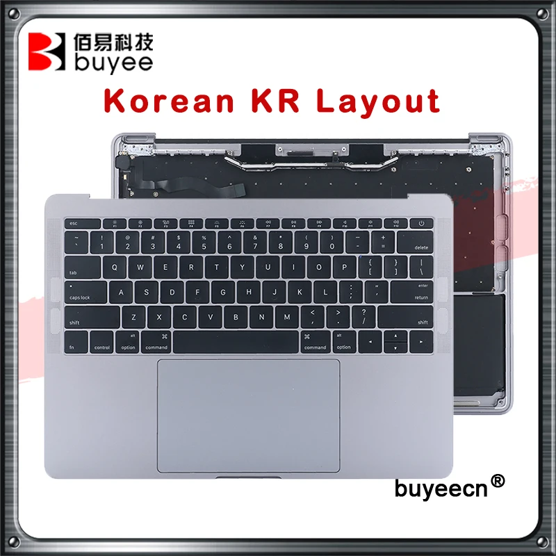 Оригинальная клавиатура для Macbook Pro Retina 13 "A1708, Упор для рук, TopCase, Корейская норвежская Клавиатура, трекпад A1713, аккумулятор, Верхний Корпус в сборе
Оригинальная клавиатура для Macbook Pro Retina 13 "A1708, Упор для рук, TopCase, Корейская норвежская Клавиатура, трекпад A1713, аккумулятор, Верхний Корпус в сборе