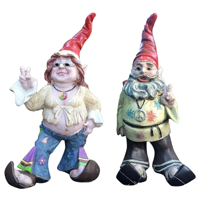 Gnomes Dude & Babe Sunglasses Gnome Resin Garden Cool Gnome Couple Statues Garden Ornament Yard Art Decor
Gnomes Dude & Babe Sunglasses Gnome Resin Garden Cool Gnome Couple Statues Garden Ornament Yard Art Decor