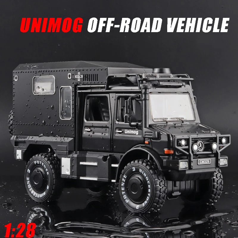 Модель внедорожника Benz Unimog, модель автомобиля из сплава, миниатюрная литая Игрушечная машина, имитация звука и светильник, подарок для дете...
Модель внедорожника Benz Unimog, модель автомобиля из сплава, миниатюрная литая Игрушечная машина, имитация звука и светильник, подарок для дете...