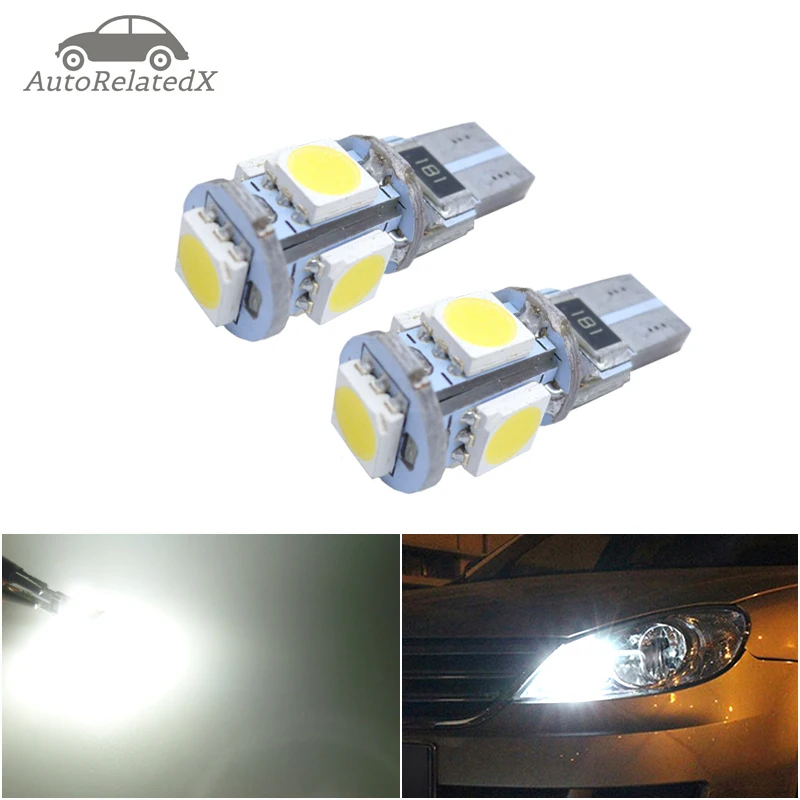 2x Led T10 W5w Clearance Parking Light Wedge Light For Hyundai Solaris Accent I30 Ix35 I20 Elantra Santa Fe Tucson Getz
2x Led T10 W5w Clearance Parking Light Wedge Light For Hyundai Solaris Accent I30 Ix35 I20 Elantra Santa Fe Tucson Getz