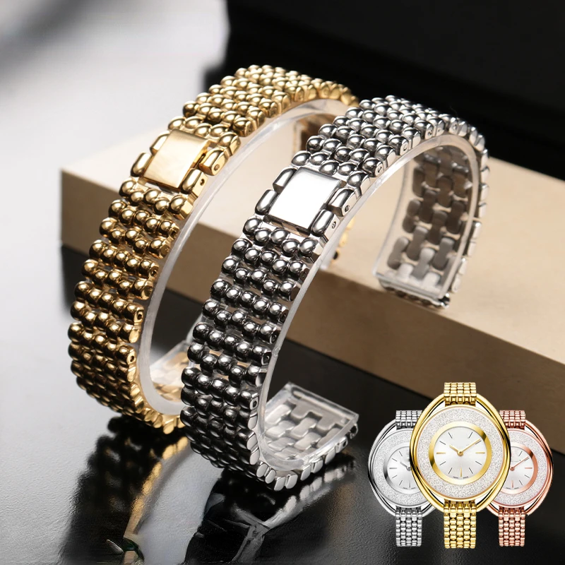 Stainless Steel Watch Strap Women's Fit Swarovski Fossil Armani Stainless Steel Women's Watch Bracelet 12 14mm
Stainless Steel Watch Strap Women's Fit Swarovski Fossil Armani Stainless Steel Women's Watch Bracelet 12 14mm