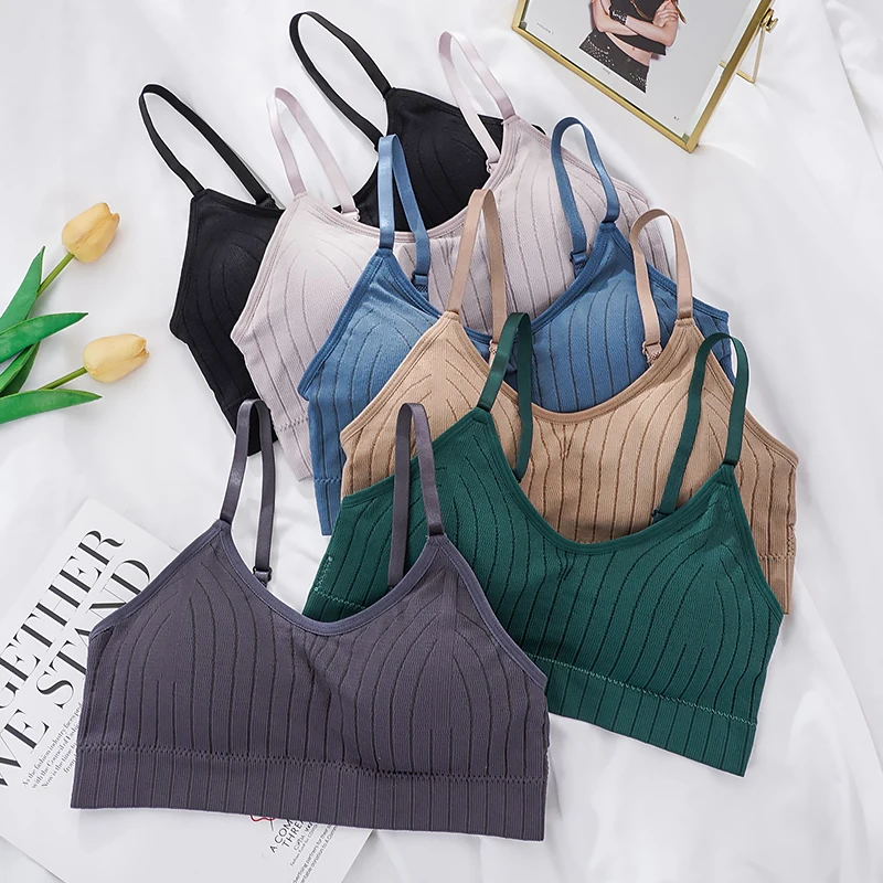 Seamless Women Wireless Bra Padded Breathable Simple Lingerie Sports Tube Top Push Up Crop Top U-Shaped Back Bralette
Seamless Women Wireless Bra Padded Breathable Simple Lingerie Sports Tube Top Push Up Crop Top U-Shaped Back Bralette