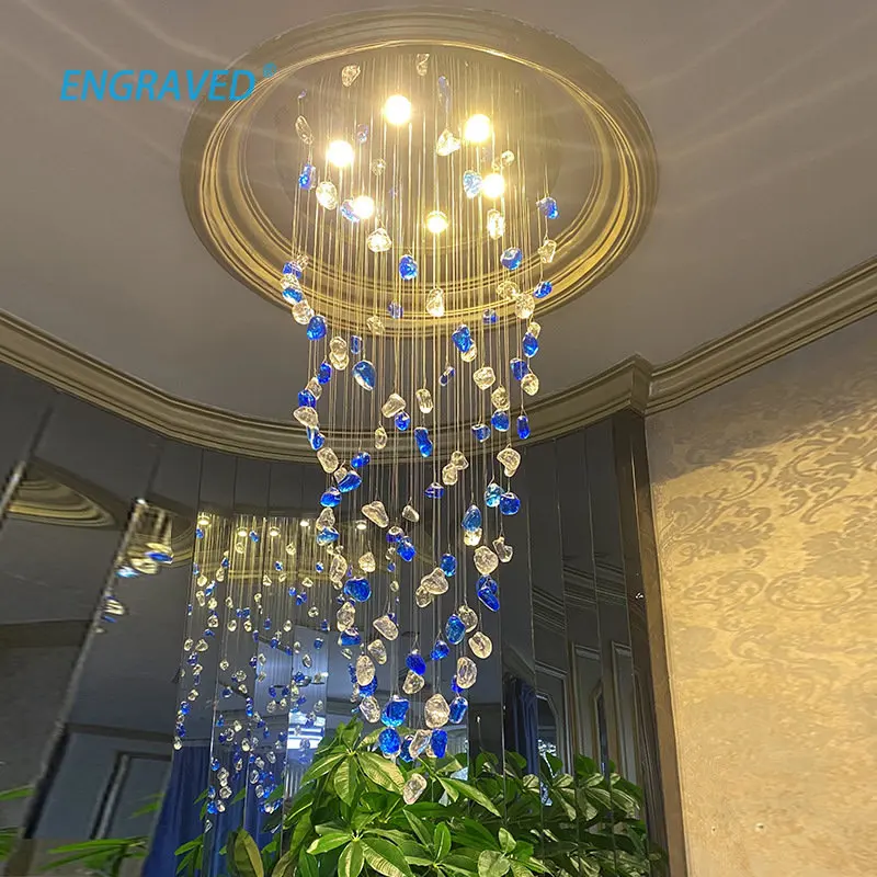 Creative Double Staircase Chandelier Light Luxury Restaurant Model Room Art Lamp Villa Living Room Hollow Stone Crystal
Creative Double Staircase Chandelier Light Luxury Restaurant Model Room Art Lamp Villa Living Room Hollow Stone Crystal