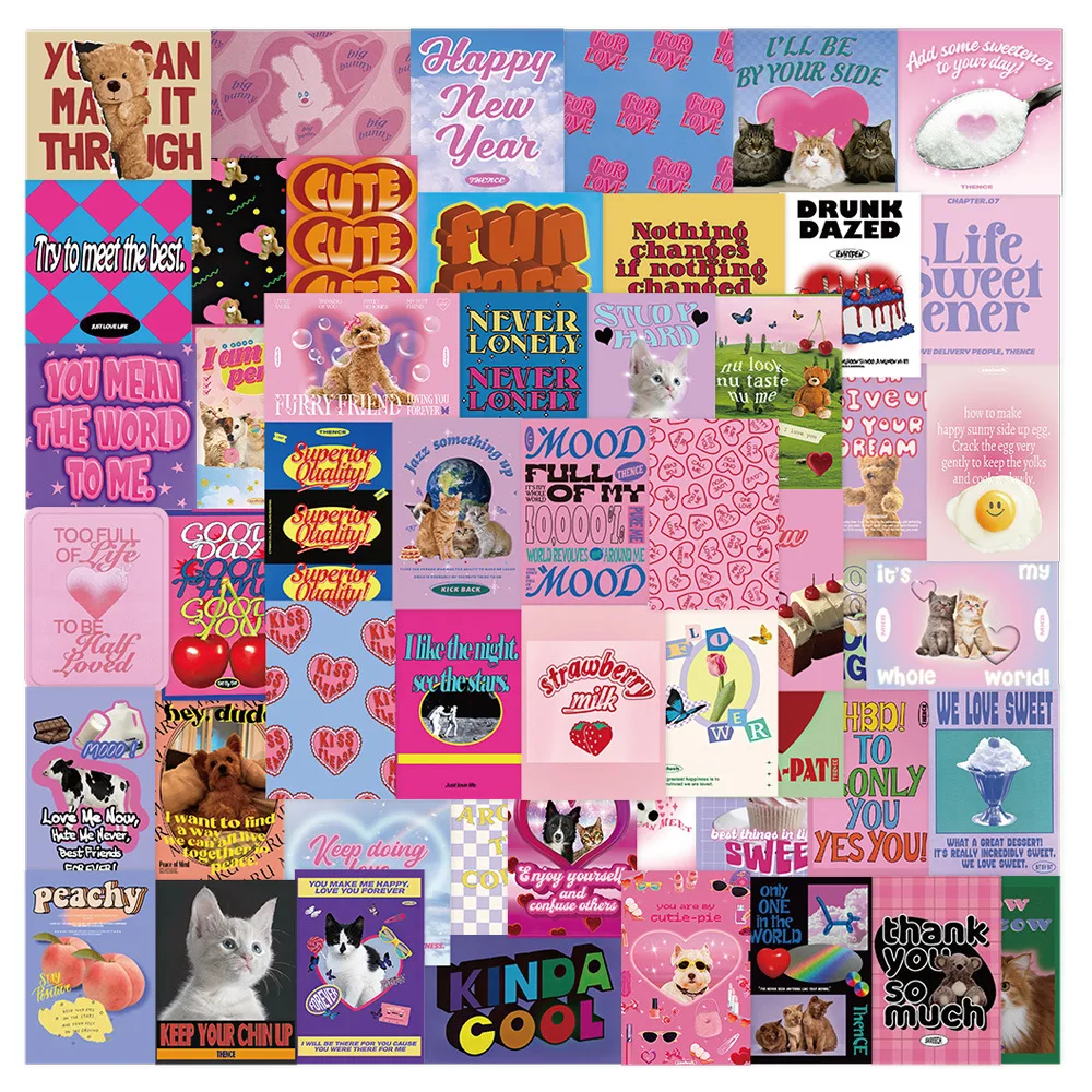 10/30/50PCS New Korean Retro Cute Stickers Girl's Heart Notebook Book Water Cup Mobile Phone Shell Decorative Stickers Wholesale
10/30/50PCS New Korean Retro Cute Stickers Girl's Heart Notebook Book Water Cup Mobile Phone Shell Decorative Stickers Wholesale