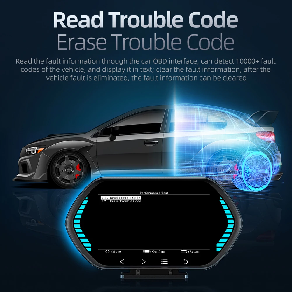 Digital Inclinometer with Touch Button Light LCD OBD GPS Gauge Time Week Display Electronic GPS Speed Detector Auto Accessories 
Digital Inclinometer with Touch Button Light LCD OBD GPS Gauge Time Week Display Electronic GPS Speed Detector Auto Accessories