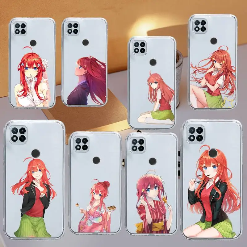 Gotoubun no Hanayome Phone Case Transparent for Xiaomi redmi note x f poco 10 11 9 7 8 3 i t s pro cover shell coque
Gotoubun no Hanayome Phone Case Transparent for Xiaomi redmi note x f poco 10 11 9 7 8 3 i t s pro cover shell coque