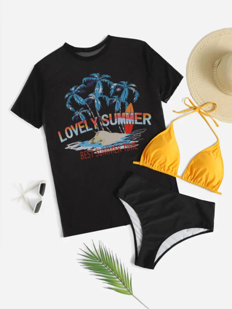 3 Pack Plus Size High Waist Women's Bikini 2023 Short Sleeves Mesh Large Size Cover Ups Bathing Suit Halter Push Up Swimsuits
3 Pack Plus Size High Waist Women's Bikini 2023 Short Sleeves Mesh Large Size Cover Ups Bathing Suit Halter Push Up Swimsuits