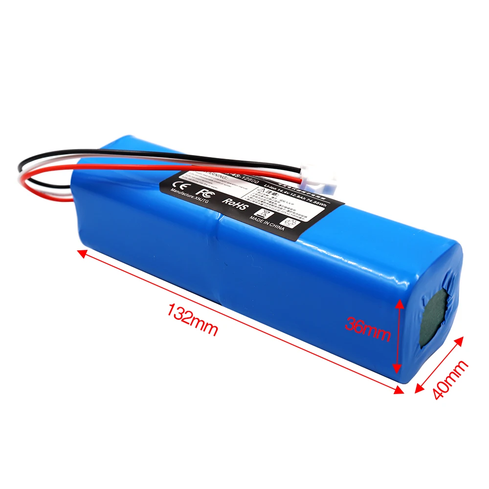 Original Genuine For XiaoMi Lydsto R1 Rechargeable Li-ion Battery Robot Vacuum Cleaner R1 Battery Pack with Capacity 12800mAh
Original Genuine For XiaoMi Lydsto R1 Rechargeable Li-ion Battery Robot Vacuum Cleaner R1 Battery Pack with Capacity 12800mAh