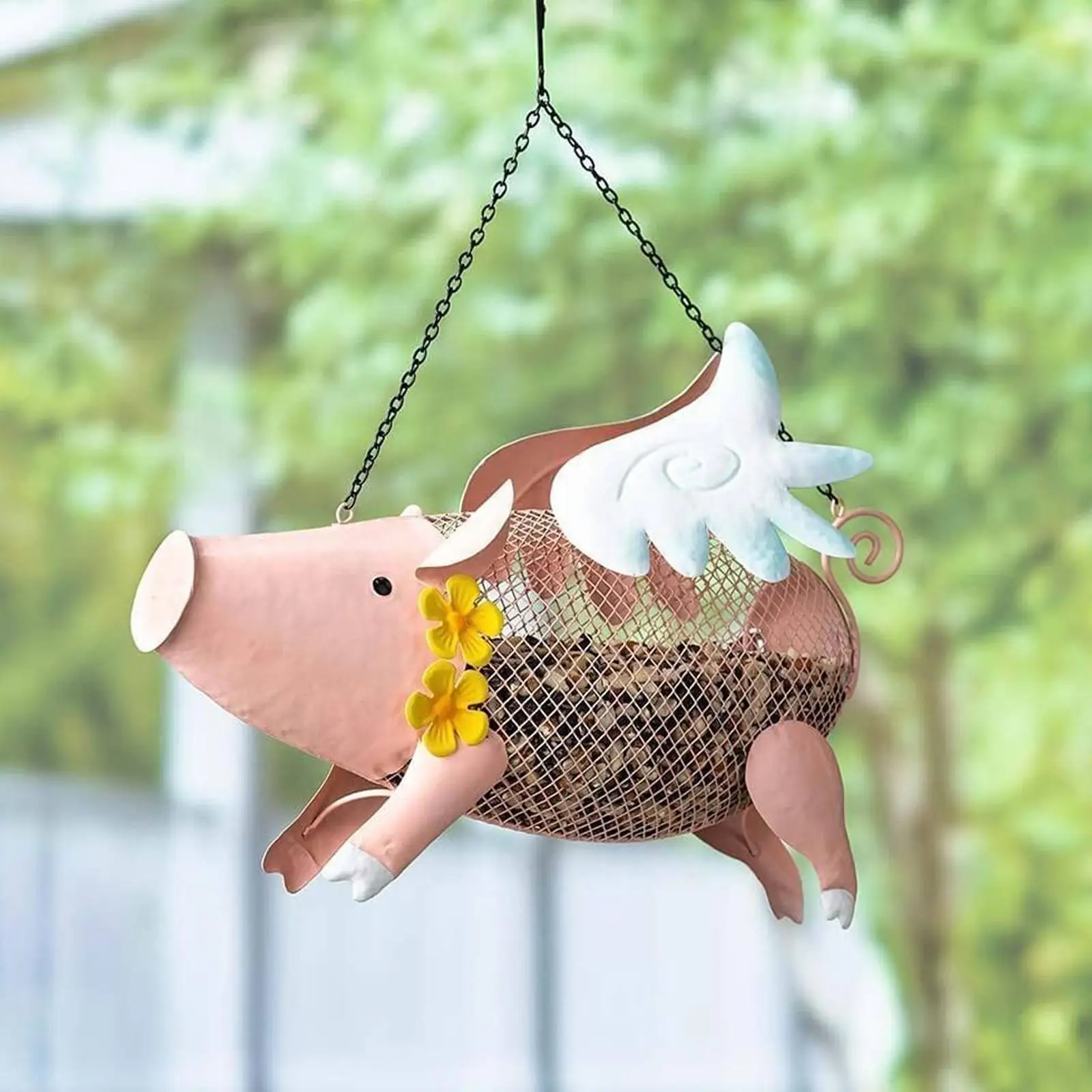Flying Pig Mesh Vogel Feeder Flying Pig Mesh Vogel Feeder Met Opknoping Keten
Flying Pig Mesh Vogel Feeder Flying Pig Mesh Vogel Feeder Met Opknoping Keten