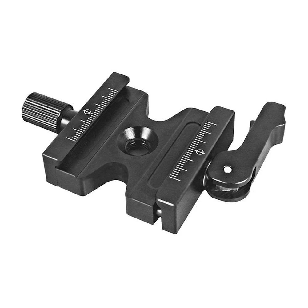 Double Lock Mounting Plate Clamp Quick Release Plate Clamp Adjustable Knob Adapter for Arca Swiss Tripod Ball Head QJ-06
Double Lock Mounting Plate Clamp Quick Release Plate Clamp Adjustable Knob Adapter for Arca Swiss Tripod Ball Head QJ-06