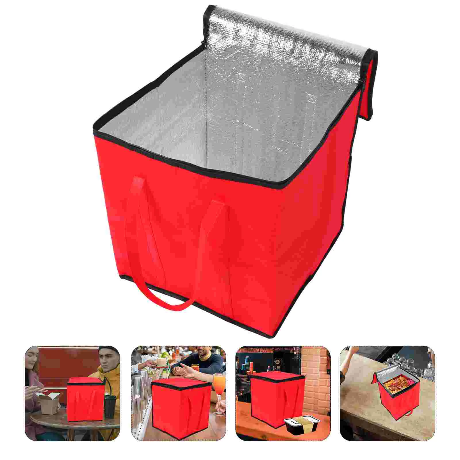 Portable Cooler Bag Lunch Collapsible Window Bento Handled Pouch Non-woven Fabric Storage Insulation Shopping Foldable
Portable Cooler Bag Lunch Collapsible Window Bento Handled Pouch Non-woven Fabric Storage Insulation Shopping Foldable