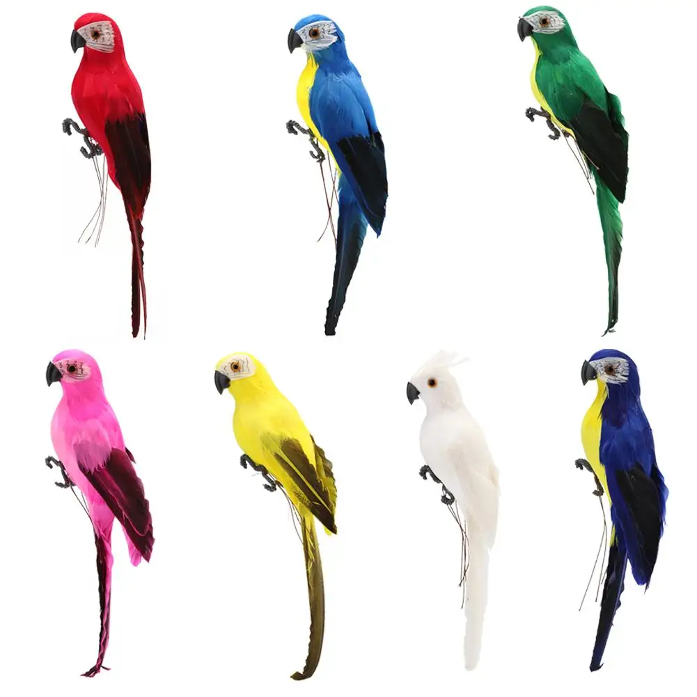 Handmade Simulation Parrot Creative Feather Lawn Figurine Ornament Animal Bird Garden Bird Prop Decoration Miniature
Handmade Simulation Parrot Creative Feather Lawn Figurine Ornament Animal Bird Garden Bird Prop Decoration Miniature