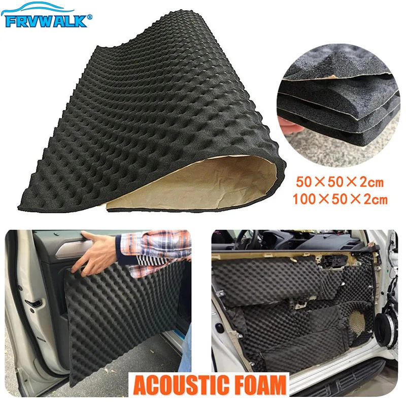Auto Studio Sound Acoustic Absorption Car Heatproof Wave Foam Deadener Mat Car Soundproof Cotton Insulation Cotton Mat
Auto Studio Sound Acoustic Absorption Car Heatproof Wave Foam Deadener Mat Car Soundproof Cotton Insulation Cotton Mat
