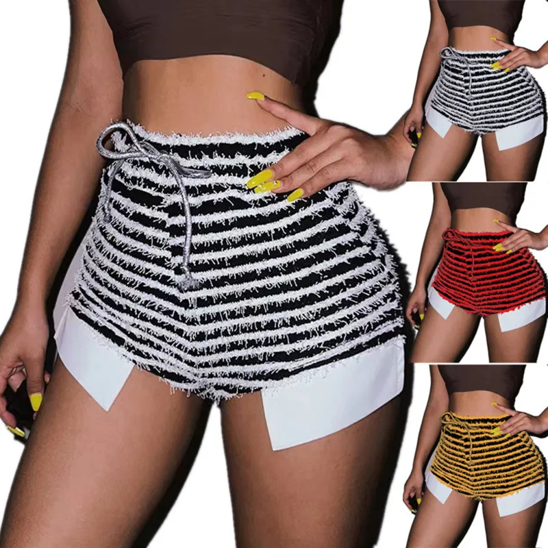 2023 Hairy Side Split Shorts Trousers Women Zebra Print Skinny Lace Wild Casual Streetwear Elastic Mini Long Pant Bottoms
2023 Hairy Side Split Shorts Trousers Women Zebra Print Skinny Lace Wild Casual Streetwear Elastic Mini Long Pant Bottoms