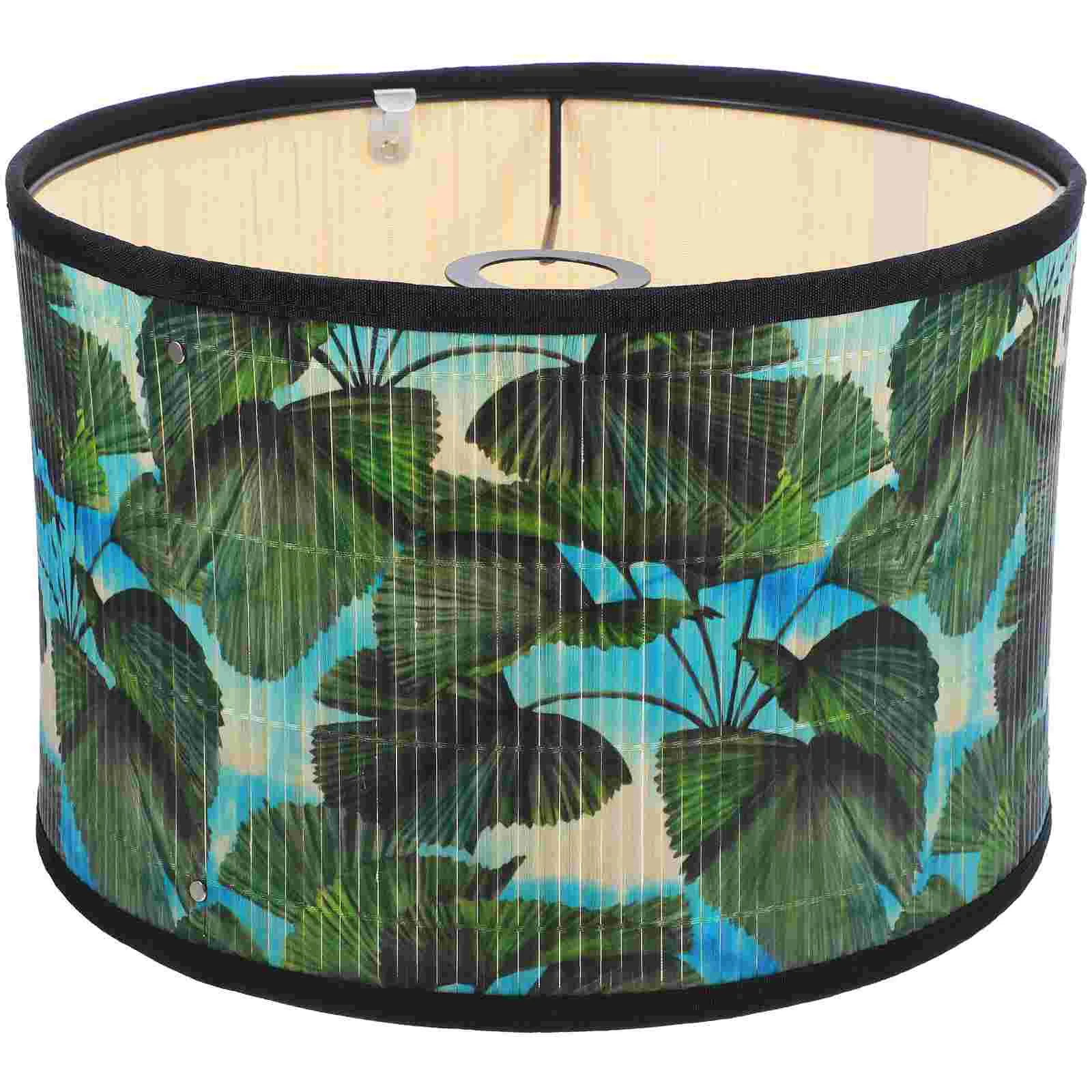 Bamboo Lampshade Pendant Light Rustic Shades Office Decor Power Cable Decorative Replacement
Bamboo Lampshade Pendant Light Rustic Shades Office Decor Power Cable Decorative Replacement