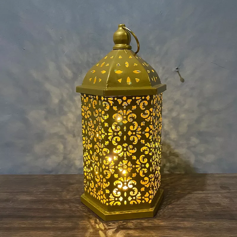 New Retro Wrought Iron Hollow Wind Lamp Horse Lamp Morocco Decorative Ornaments Atmosphere Props Led Small Lantern
New Retro Wrought Iron Hollow Wind Lamp Horse Lamp Morocco Decorative Ornaments Atmosphere Props Led Small Lantern