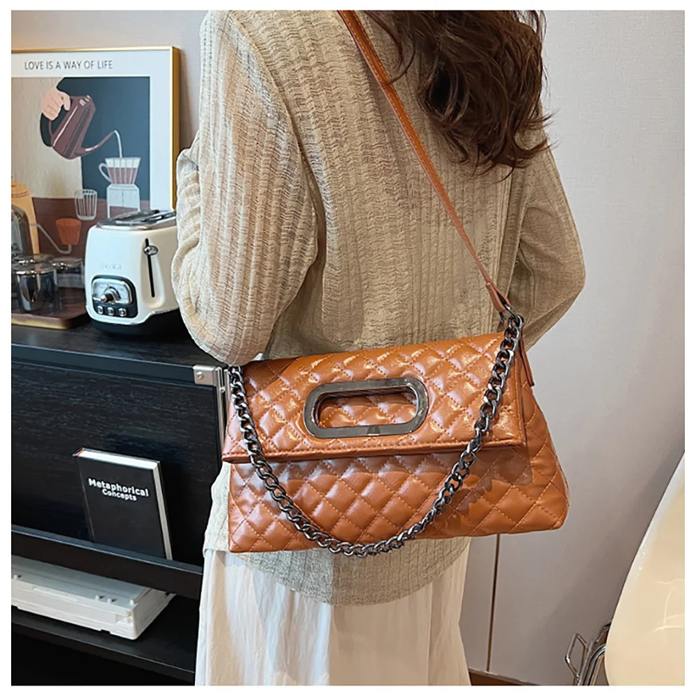 Модные женские сумки-тоуты на цепочке, вместительные Модные клетчатые сумочки на плечо из искусственной кожи со стразами, Роскошный дизайнерский женский рюкзак для повседневного ношения
Модные женские сумки-тоуты на цепочке, вместительные Модные клетчатые сумочки на плечо из искусственной кожи со стразами, Роскошный дизайнерский женский рюкзак для повседневного ношения