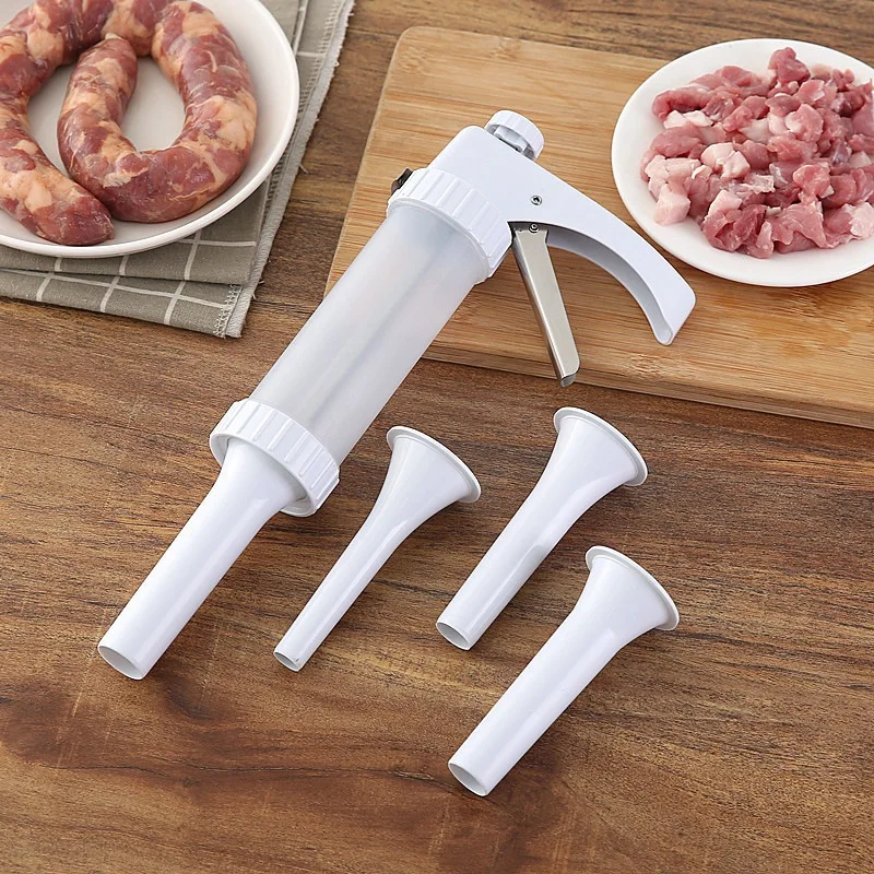 LJL-Sausage Salami Maker Meat Filling Tools For Sausage Meat Stuffer Filler Hand Operated Sausage Machines Funnel Nozzle
LJL-Sausage Salami Maker Meat Filling Tools For Sausage Meat Stuffer Filler Hand Operated Sausage Machines Funnel Nozzle