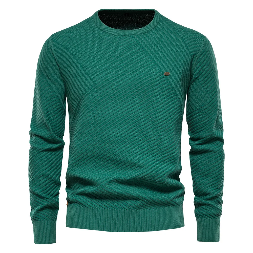 Autumn Winter New Style Men's Round Neck Pullover Sweater Solid Color Bottoming Shirt Cotton Knitwear Men Sweatshirt Pullover
Autumn Winter New Style Men's Round Neck Pullover Sweater Solid Color Bottoming Shirt Cotton Knitwear Men Sweatshirt Pullover