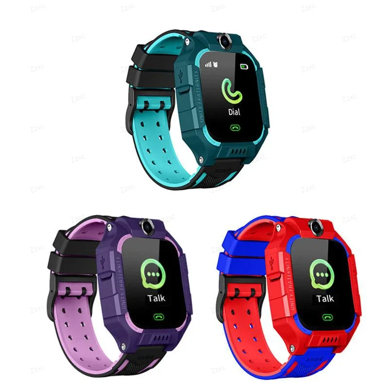 

Z6 Kids SOS Smart Watch IP67 Waterproof SIM Card Children Watch GPS Tracker Anti-lost Smart Wristband For IOS Android PK Q12 Q50