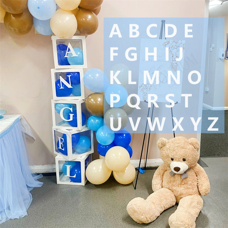 First Birthday Balloon Boxes for Party Decorations 1st Birthday Balloon Blocks Decor with ONE Letter Boy Girl Baby Shower Decor
First Birthday Balloon Boxes for Party Decorations 1st Birthday Balloon Blocks Decor with ONE Letter Boy Girl Baby Shower Decor