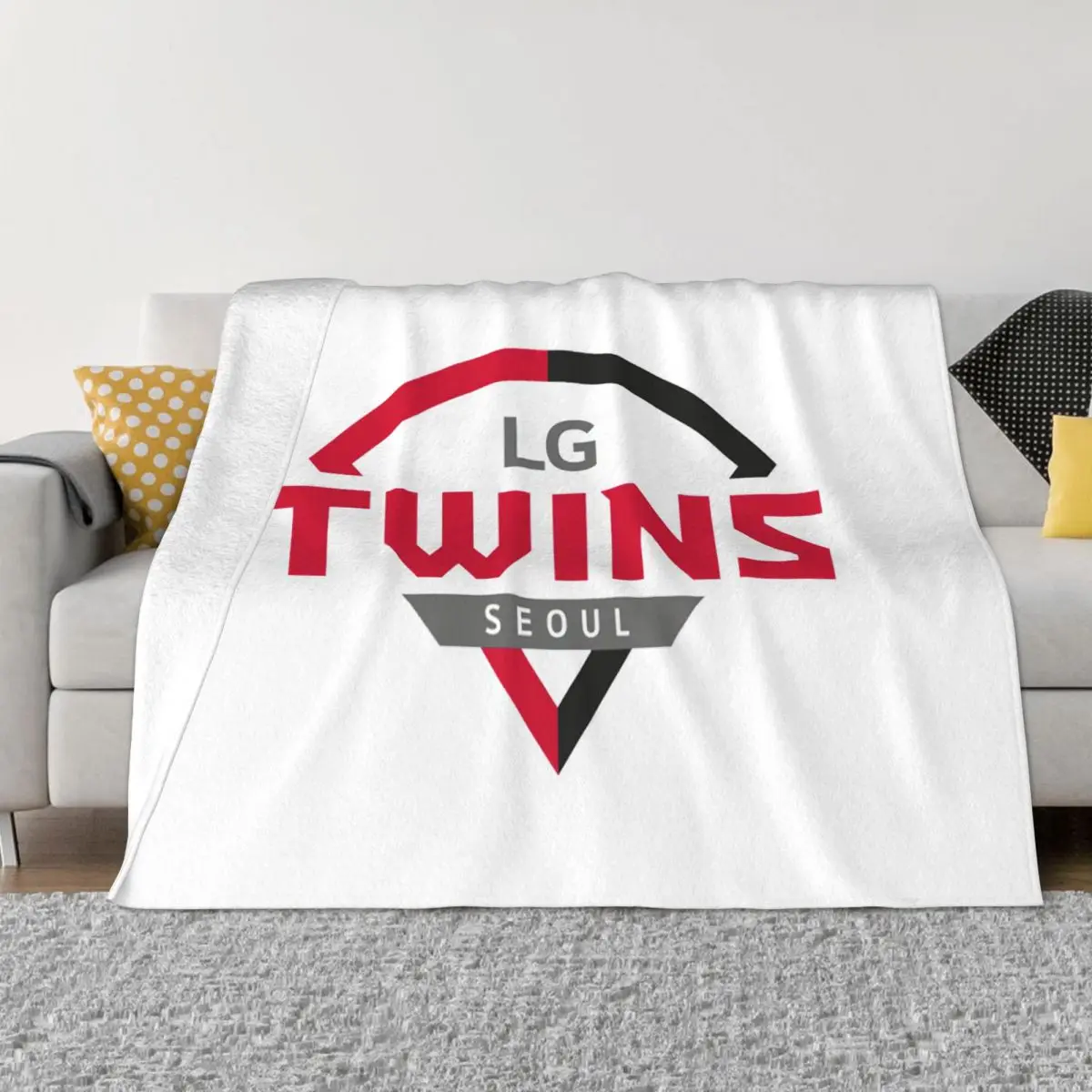 

Спортивное одеяло Lg Twins для любителей бейсбольной команды, Коралловое флисовое плюшевое всесезонное супер мягкое одеяло для дома, путешествий, постельное белье