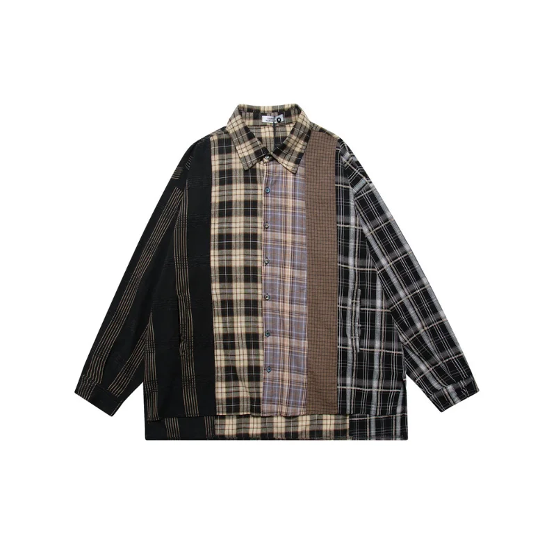 Spring New Light Luxury Fashion Men Shirt Solid Color Boutique College Style Clothing Casual Clothing Plaid Striped Shirt
Spring New Light Luxury Fashion Men Shirt Solid Color Boutique College Style Clothing Casual Clothing Plaid Striped Shirt