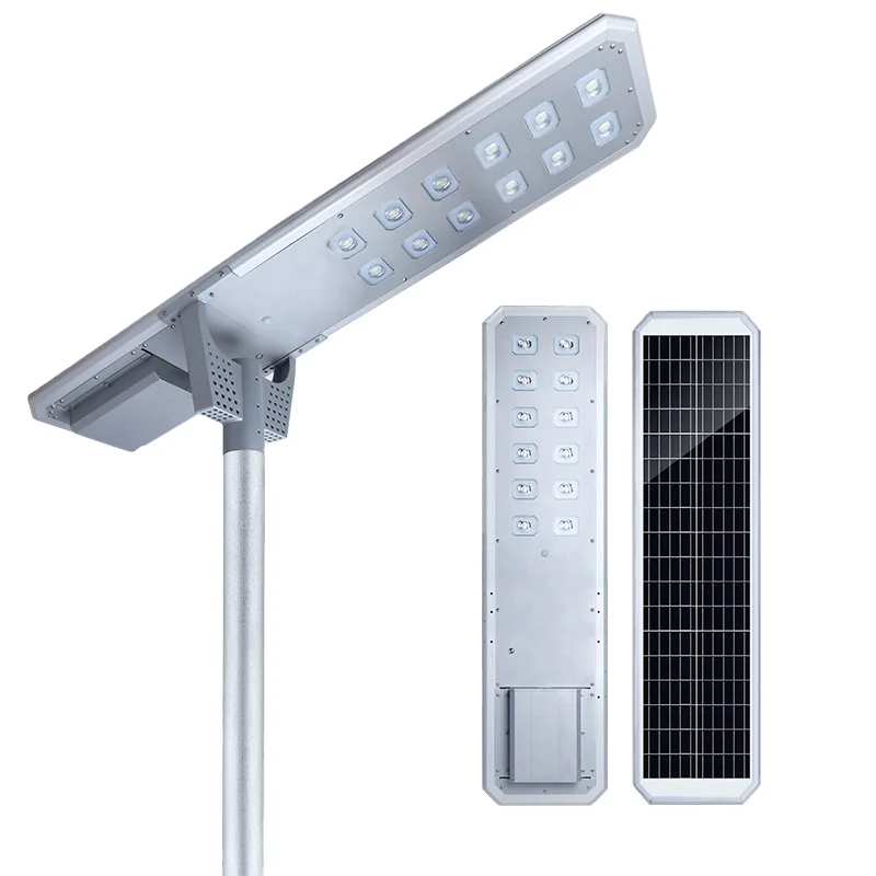 Energy saving waterproof outdoor ip65 smd 80w integrated all in one led solar street lamp
Energy saving waterproof outdoor ip65 smd 80w integrated all in one led solar street lamp
