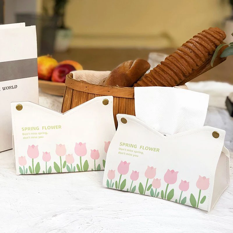 Nodic Tulip Style PU Leather Napkin Holder Foldable Tissue Box Home Dining Living Room Office Waterproof Dustproof Storage Box 
Nodic Tulip Style PU Leather Napkin Holder Foldable Tissue Box Home Dining Living Room Office Waterproof Dustproof Storage Box