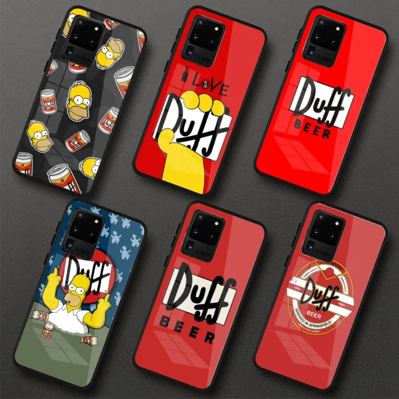 Aesthetic Duffes Beer Phone Case for Samung S23 S22 S21 Pro Ultra A13 A33 A53 NOTE 20 PC Glass Cover Funda Shell
Aesthetic Duffes Beer Phone Case for Samung S23 S22 S21 Pro Ultra A13 A33 A53 NOTE 20 PC Glass Cover Funda Shell