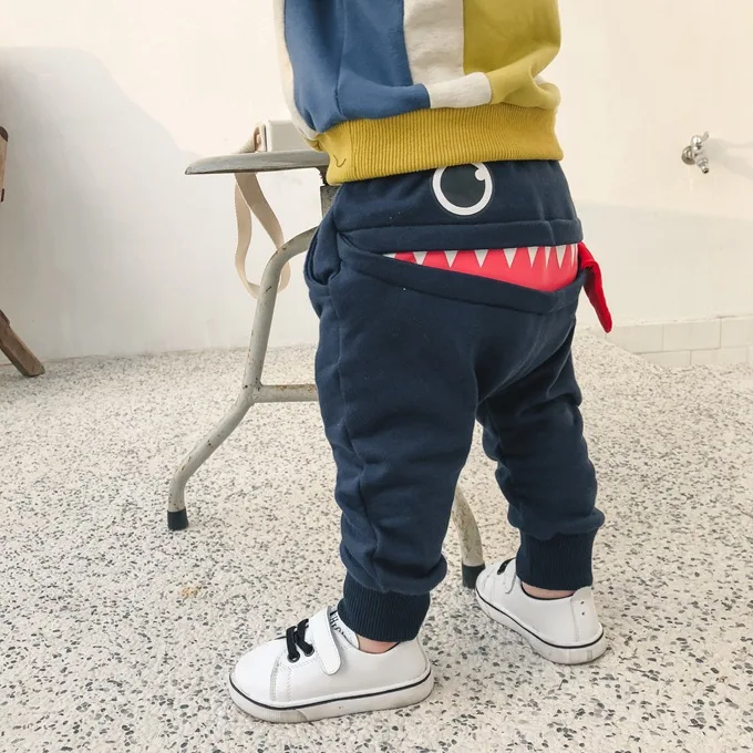 Children Casual Pants Baby Toddler Boys Girls Cute Big Mouth Monster Trousers Costumes Long Cototn Infant Cartoon Panty Clothes
Children Casual Pants Baby Toddler Boys Girls Cute Big Mouth Monster Trousers Costumes Long Cototn Infant Cartoon Panty Clothes