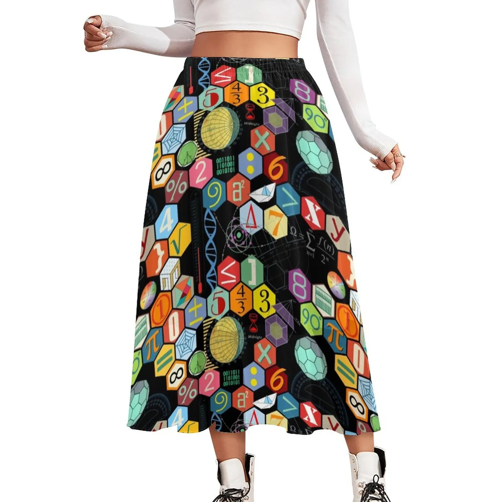 Math Chiffon Skirt Vintage Symbol Print Aesthetic Casual Skirts Female Cute Boho Skirt Printed Clothing Birthday Present
Math Chiffon Skirt Vintage Symbol Print Aesthetic Casual Skirts Female Cute Boho Skirt Printed Clothing Birthday Present