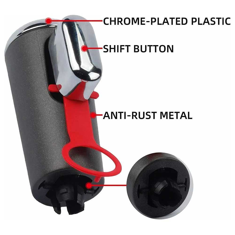 Automatic Transmission Chrome Shift Knob 4L3Z-7213-BA For Ford F-150 2004-2006 Durable Anti-wear Corrosion-resistance Longlife
Automatic Transmission Chrome Shift Knob 4L3Z-7213-BA For Ford F-150 2004-2006 Durable Anti-wear Corrosion-resistance Longlife