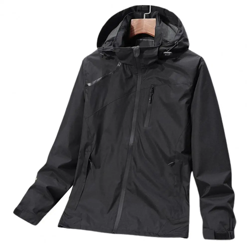 Men Windbreaker Water Resistant Windproof Spring Autumn Plus Size Hooded Jacket Coat for Outdoor
Men Windbreaker Water Resistant Windproof Spring Autumn Plus Size Hooded Jacket Coat for Outdoor