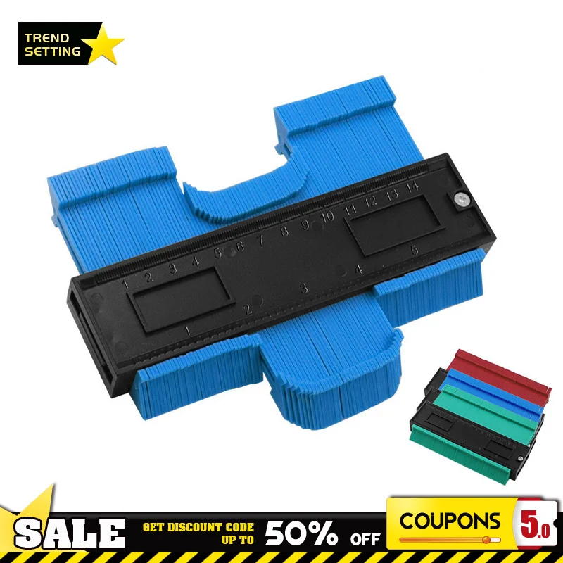Plastic Shape Contour Gauge Duplicator Profile Percision Measuring Tool Template Contour Copy Duplicator for Wood Working
Plastic Shape Contour Gauge Duplicator Profile Percision Measuring Tool Template Contour Copy Duplicator for Wood Working