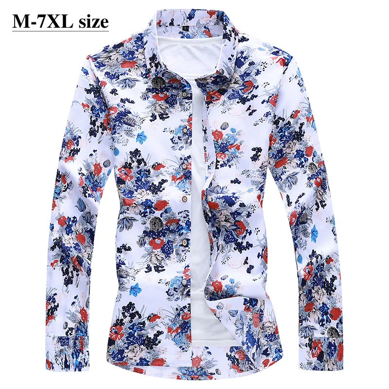 2022 New Mens Shirts Large Size Business Casual Long-sleeved Fashion Slim Spring Autumn Printing Shirt Male Clothes 5XL 6XL 7XL
2022 New Mens Shirts Large Size Business Casual Long-sleeved Fashion Slim Spring Autumn Printing Shirt Male Clothes 5XL 6XL 7XL