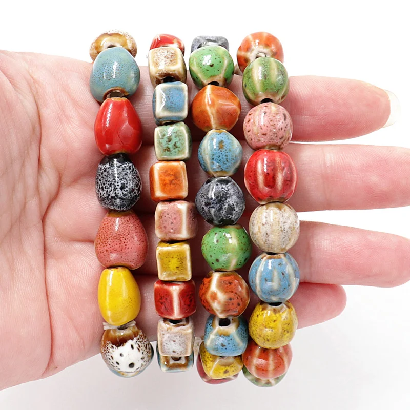 Ethnic China Colors Geometric Strand Bangles Vintage Ceramics Beaded Bracelet For Men Women Couple Bracelets Jewelry Accessories
Ethnic China Colors Geometric Strand Bangles Vintage Ceramics Beaded Bracelet For Men Women Couple Bracelets Jewelry Accessories