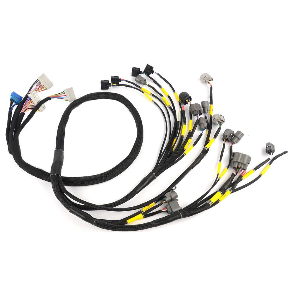 Car Engine Harness Black Plastic For Honda Civic Integra B16 B18 D16 Budget D & B-Series Assembly Parts Engine Wiring Harness
Car Engine Harness Black Plastic For Honda Civic Integra B16 B18 D16 Budget D & B-Series Assembly Parts Engine Wiring Harness