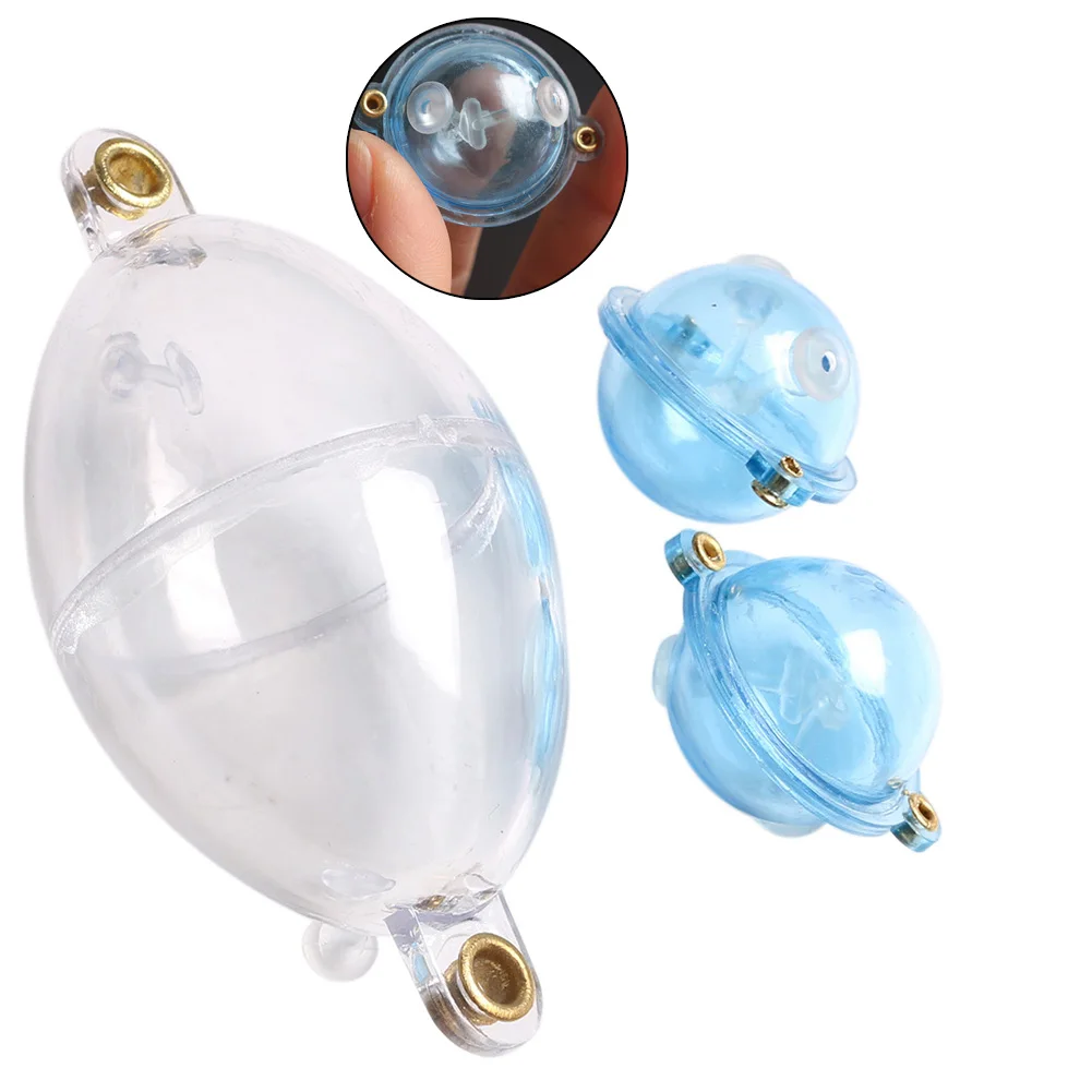 3Pcs Fishing Float ABS Lure In-Line Bubble Float Oval/Round Fishing Hollow Balls Floats Slide Bubbles Line Through Tackle Pesca
3Pcs Fishing Float ABS Lure In-Line Bubble Float Oval/Round Fishing Hollow Balls Floats Slide Bubbles Line Through Tackle Pesca