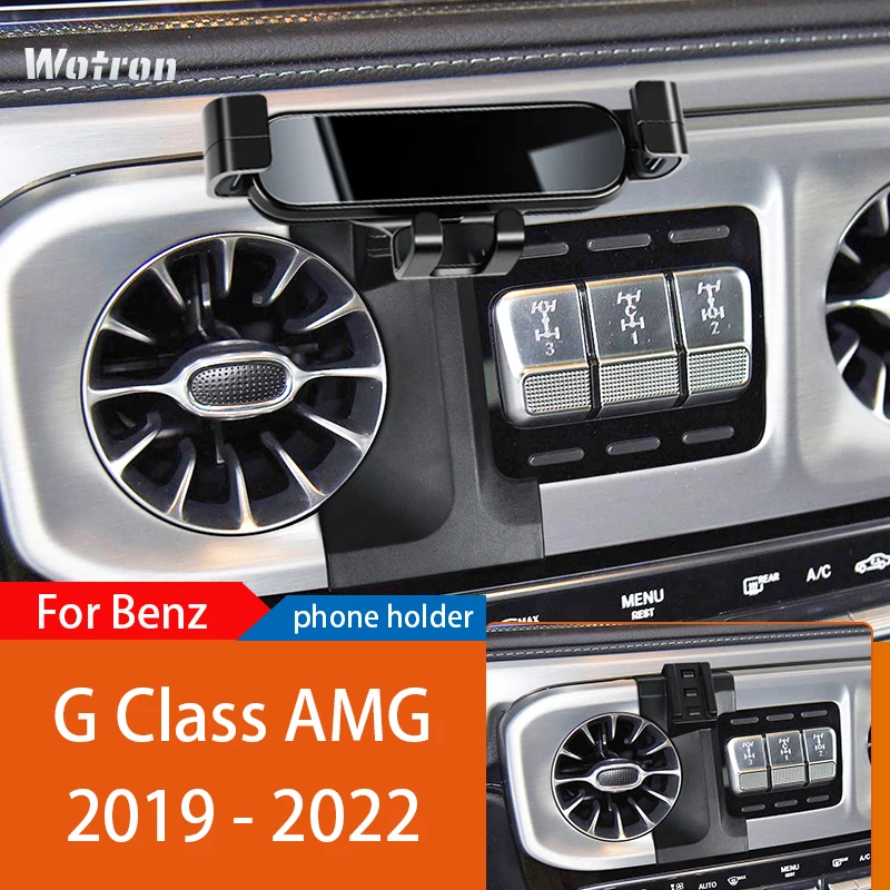 Car Mobile Phone Holder For Mercedes Benz G Class W463 2019-2022 360 Degree Rotating GPS Special Mount Support Accessories
Car Mobile Phone Holder For Mercedes Benz G Class W463 2019-2022 360 Degree Rotating GPS Special Mount Support Accessories