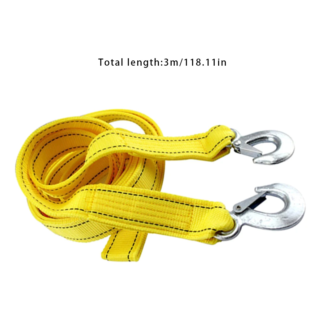 3M 4M Heavy Duty 5 Ton Car Tow Cable Towing Pull Rope Strap Hooks Van Road Recovery for Audi Benz Buick Skoda Mazda Ford Toyota
3M 4M Heavy Duty 5 Ton Car Tow Cable Towing Pull Rope Strap Hooks Van Road Recovery for Audi Benz Buick Skoda Mazda Ford Toyota