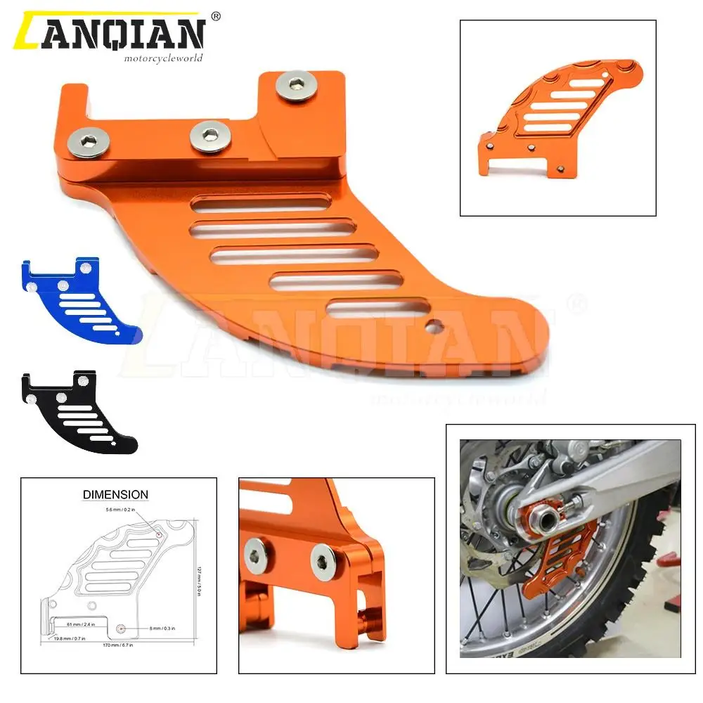 For 505 SX-F XCF 2007-2017 525 SX XC EXC XCW 2003-2016 2017 Motorcycle Accessories CNC Aluminum Rear Brake Disc Guard Potector
For 505 SX-F XCF 2007-2017 525 SX XC EXC XCW 2003-2016 2017 Motorcycle Accessories CNC Aluminum Rear Brake Disc Guard Potector