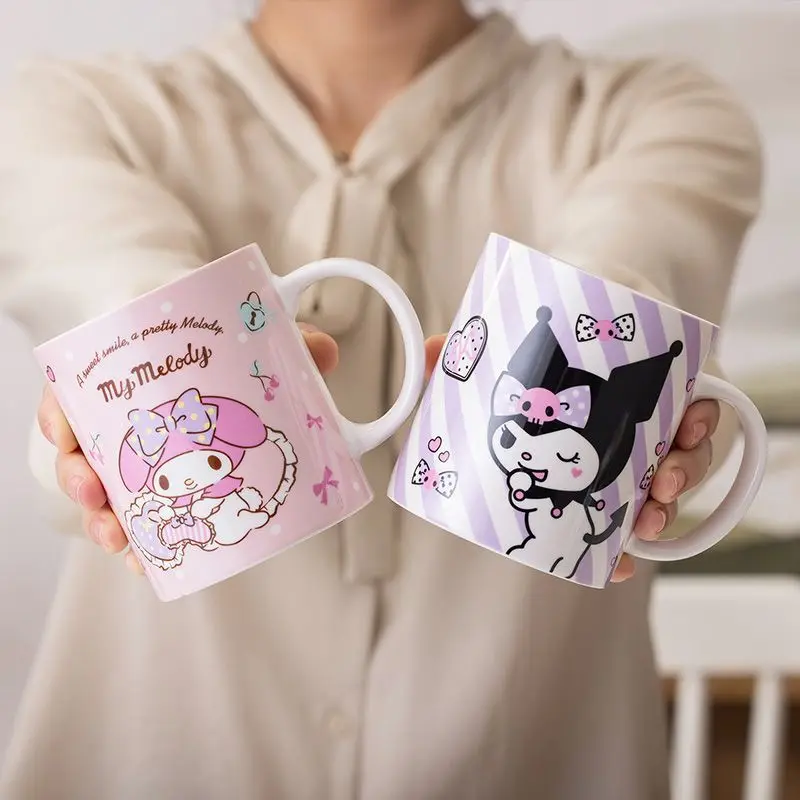 Милая керамическая кружка Hello Kitty My Melody Cinnamoroll, 350 мл, милая мультяшная кружка для воды, подарок для девочек, бытовая кружка для воды
Милая керамическая кружка Hello Kitty My Melody Cinnamoroll, 350 мл, милая мультяшная кружка для воды, подарок для девочек, бытовая кружка для воды