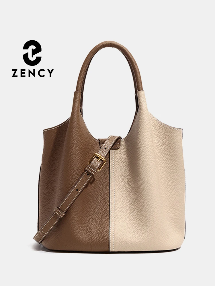 Zency 2023 Women's Soft Leather Designer Bag Retro Patchwork Bucket Tote Handbag Female Large Capacity Composite Bag Crossbody
Zency 2023 Women's Soft Leather Designer Bag Retro Patchwork Bucket Tote Handbag Female Large Capacity Composite Bag Crossbody