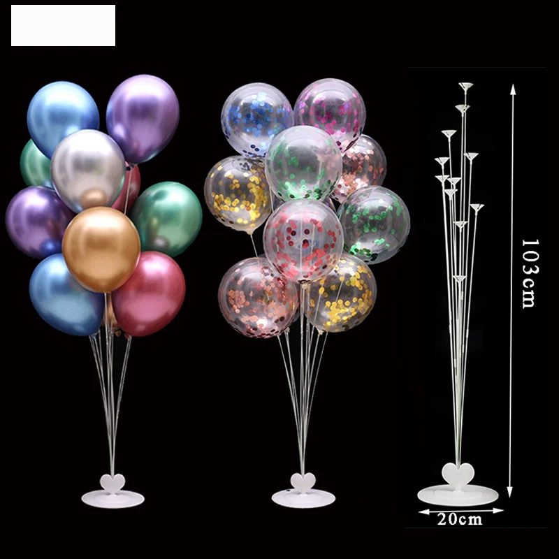 7 /11/19tubes Balloon Holder Column Balloons Stand Stick Balons Birthday Party Decorations Kids Wedding Christmas Decor Supplies
7 /11/19tubes Balloon Holder Column Balloons Stand Stick Balons Birthday Party Decorations Kids Wedding Christmas Decor Supplies