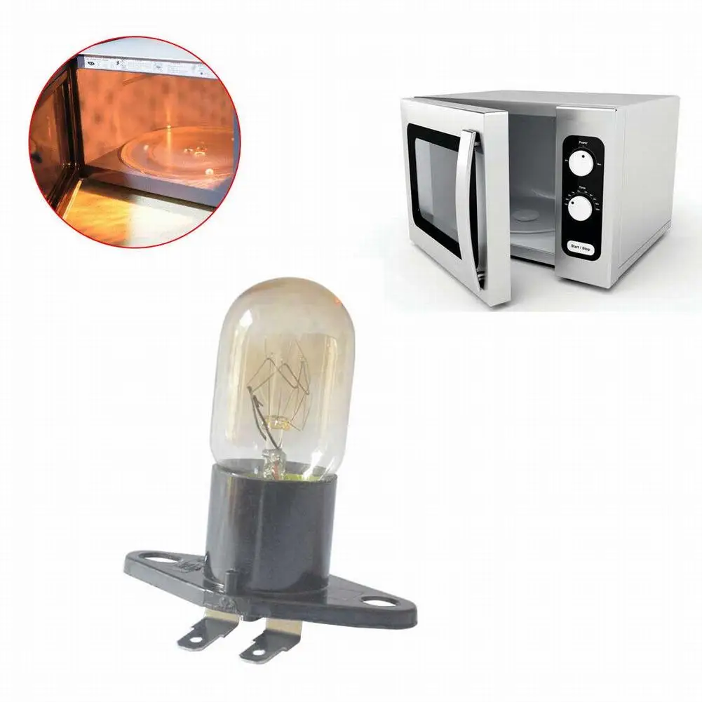 Light Bulb Microwave Ovens Bulb 2 Pins Connector Black & Clear High Quality Microwave Light Bulb 100% Brand New
Light Bulb Microwave Ovens Bulb 2 Pins Connector Black & Clear High Quality Microwave Light Bulb 100% Brand New