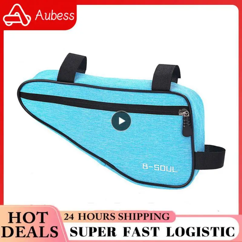 Polyester Bike Bag Outdoor Riding Triangle Bag Easy Installation Front Tube Frame Bag B-soul Cycling Bicycle Accessories Durable
Polyester Bike Bag Outdoor Riding Triangle Bag Easy Installation Front Tube Frame Bag B-soul Cycling Bicycle Accessories Durable