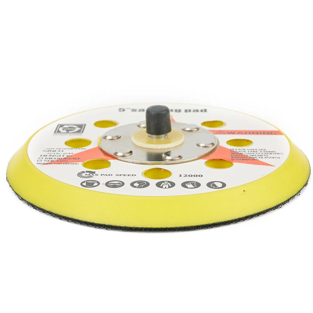 Backing Pad 5in 125mm 8holes Sander Backing Pad Hook & Loop Polisher Sponge Sanding Disc High Quality Backing Sanding Pad
Backing Pad 5in 125mm 8holes Sander Backing Pad Hook & Loop Polisher Sponge Sanding Disc High Quality Backing Sanding Pad