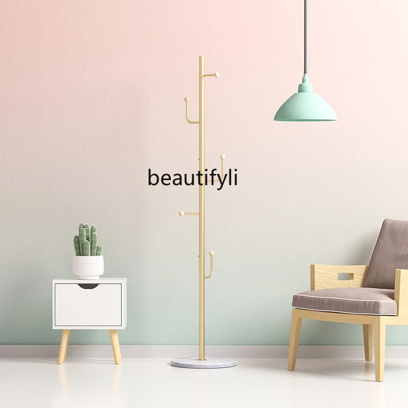 GY Marble Coat Rack Floor Bedroom Light Luxury Clothes Hanger Clothes Rack Door Simple Small Pannier Bag Shelf
GY Marble Coat Rack Floor Bedroom Light Luxury Clothes Hanger Clothes Rack Door Simple Small Pannier Bag Shelf