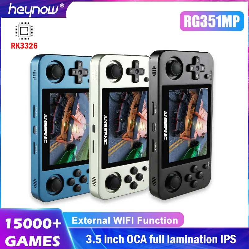 HEYNOW RG351MP операционная система Linux портативная игровая консоль 3,5 дюймовый экран IPS
HEYNOW RG351MP операционная система Linux портативная игровая консоль 3,5 дюймовый экран IPS